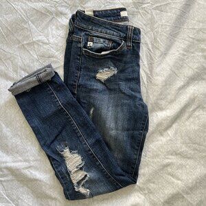 KanCan Distressed Skinny Jeans